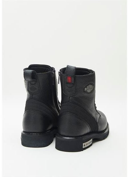 HARLEY DAVIDSON Reyes Men's Black Leather Boots  - Image 4