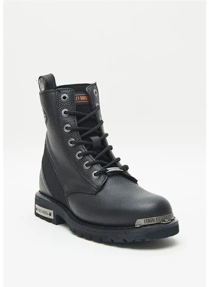 هارلي ديفيدسون Reyes Men's Black Leather Boots