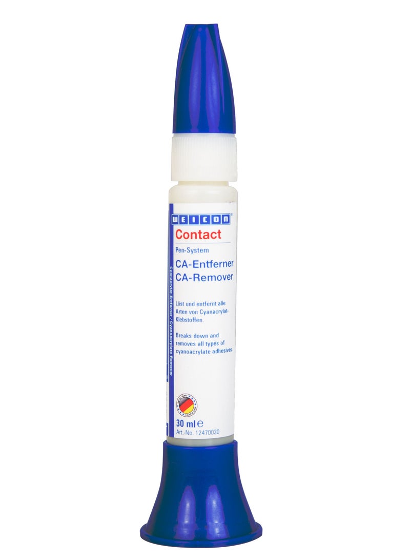 WEICON CA-Remover 30 g | Dissolves and removes all types of instant adhesives - Image 1