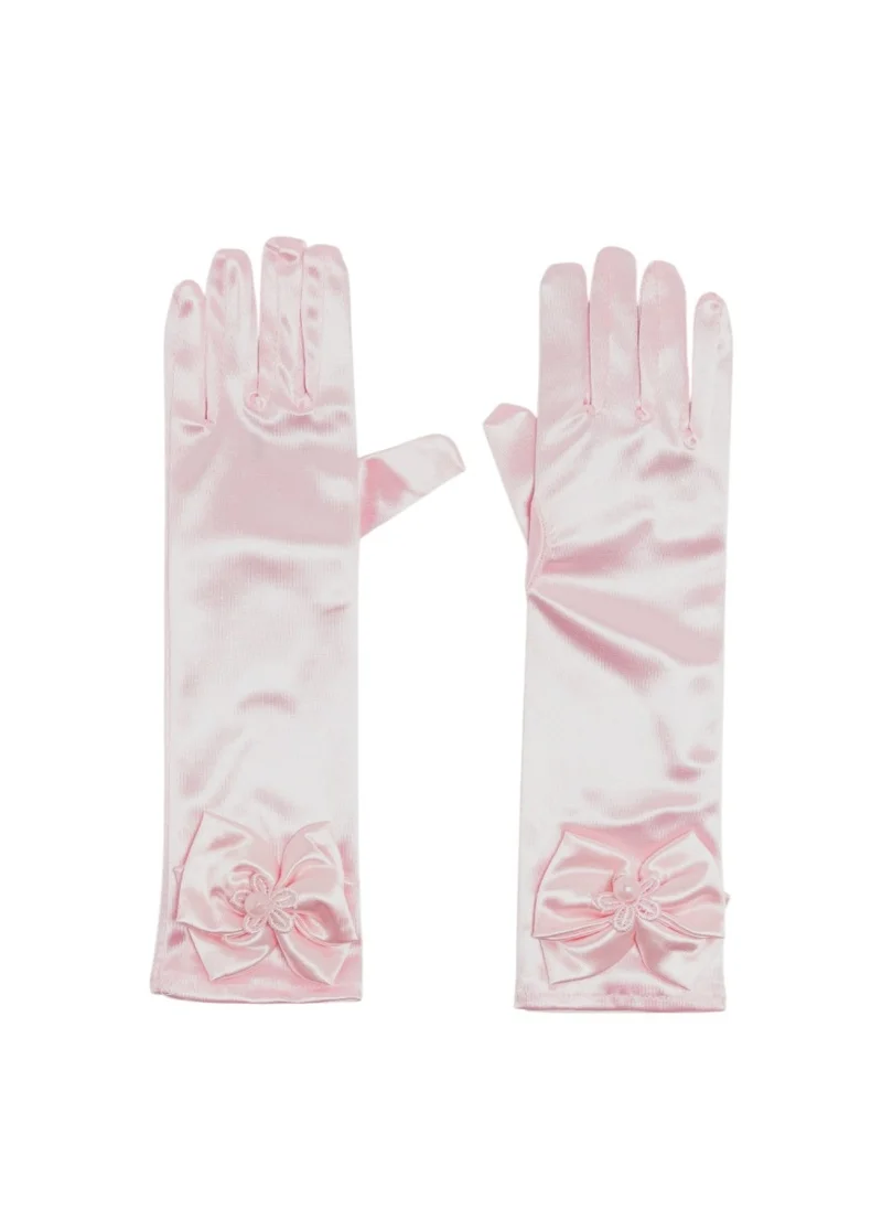دىدانيالا D' Daniela - Royal Long Gloves - Pink