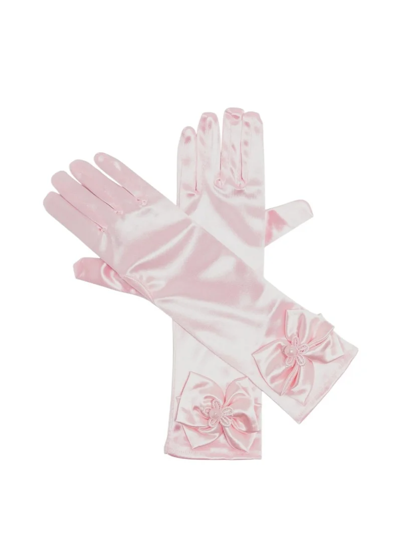 دىدانيالا D' Daniela - Royal Long Gloves - Pink