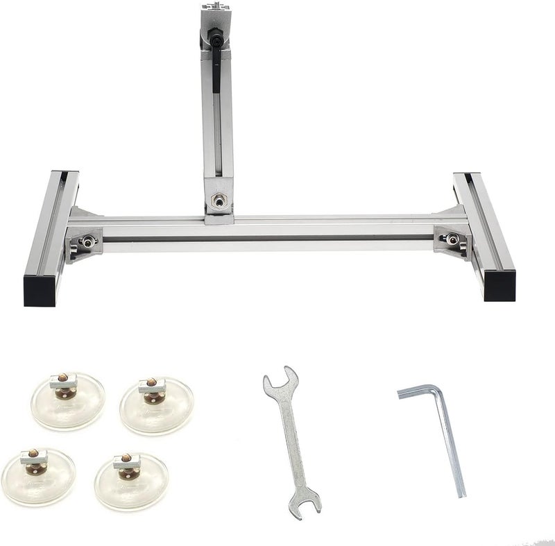 JQDML Stand Kit for Reciprocating Linear Actuator Motor - Adjustable Aluminum Alloy with Installation Tools - Image 1