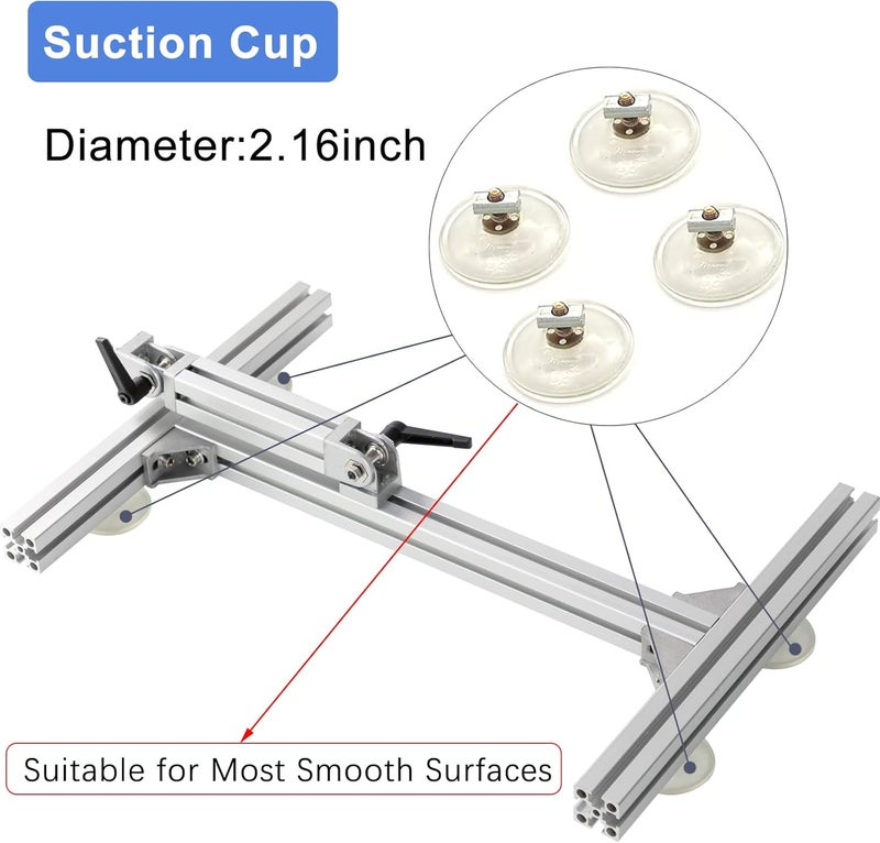 JQDML Stand Kit for Reciprocating Linear Actuator Motor - Adjustable Aluminum Alloy with Installation Tools - Image 4