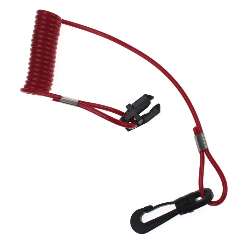 ZOOKOTO Boat Emergency Stop Kill Switch Lanyard 432230 0432230 393079 392288 Universal Outboard Engine Motor Urgent Stop Switch Key Safety Connector Lanyard Cord for Johnson Evinrude OMC Sierra MP28880 - Image 3