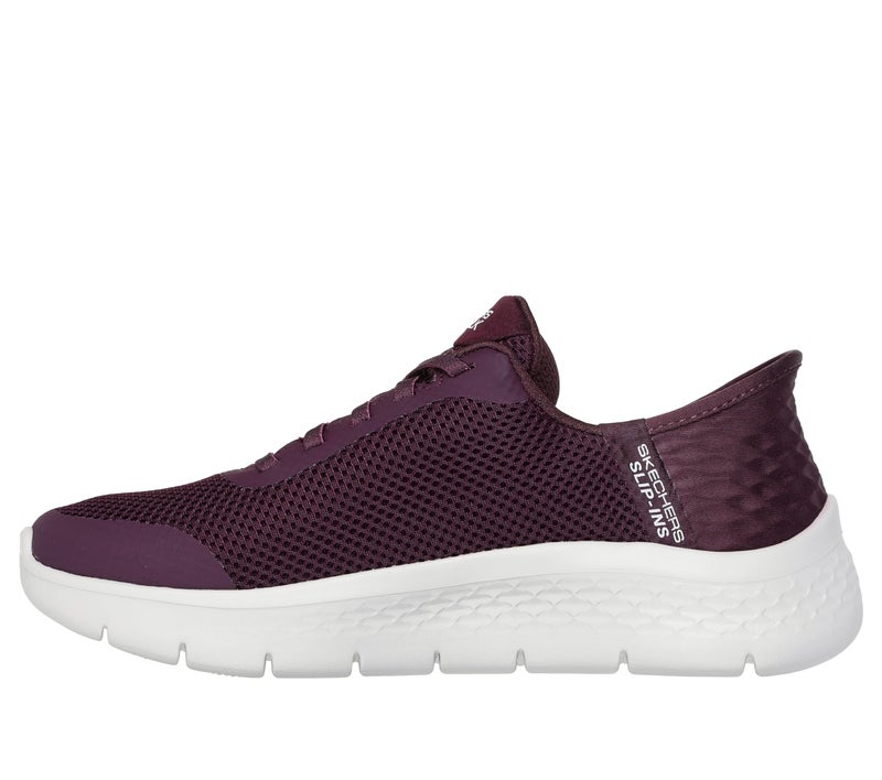 SKECHERS أحذية سكيشرز النسائية جواك فليكس هاندس فري سليب-إنز - حذاء غراند إنتري، بورغندي، 8 أمريكي - Image 2