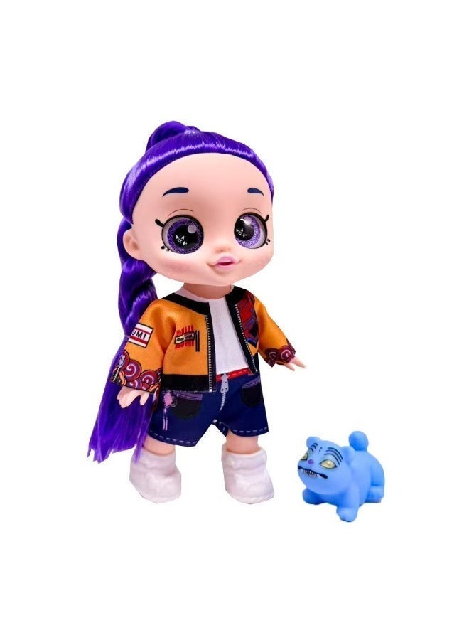 KPop Demon Hunters hand-made 5-joint movable doll toy model decoration desktop decoration toy gift for family and Friends - Image 2