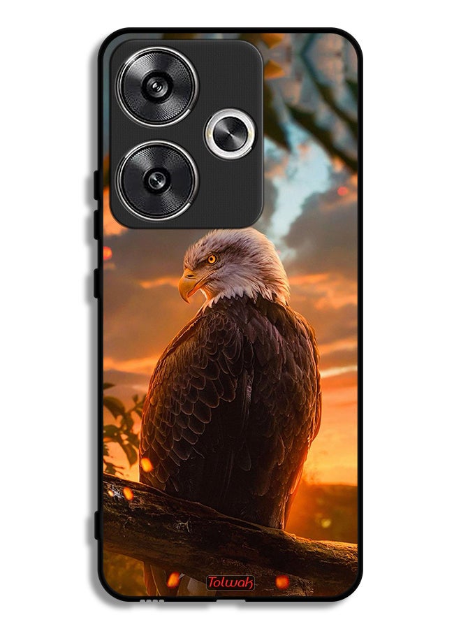 Tolwak Xiaomi Poco F6 5G Protective Case Cover Eagle - Image 1