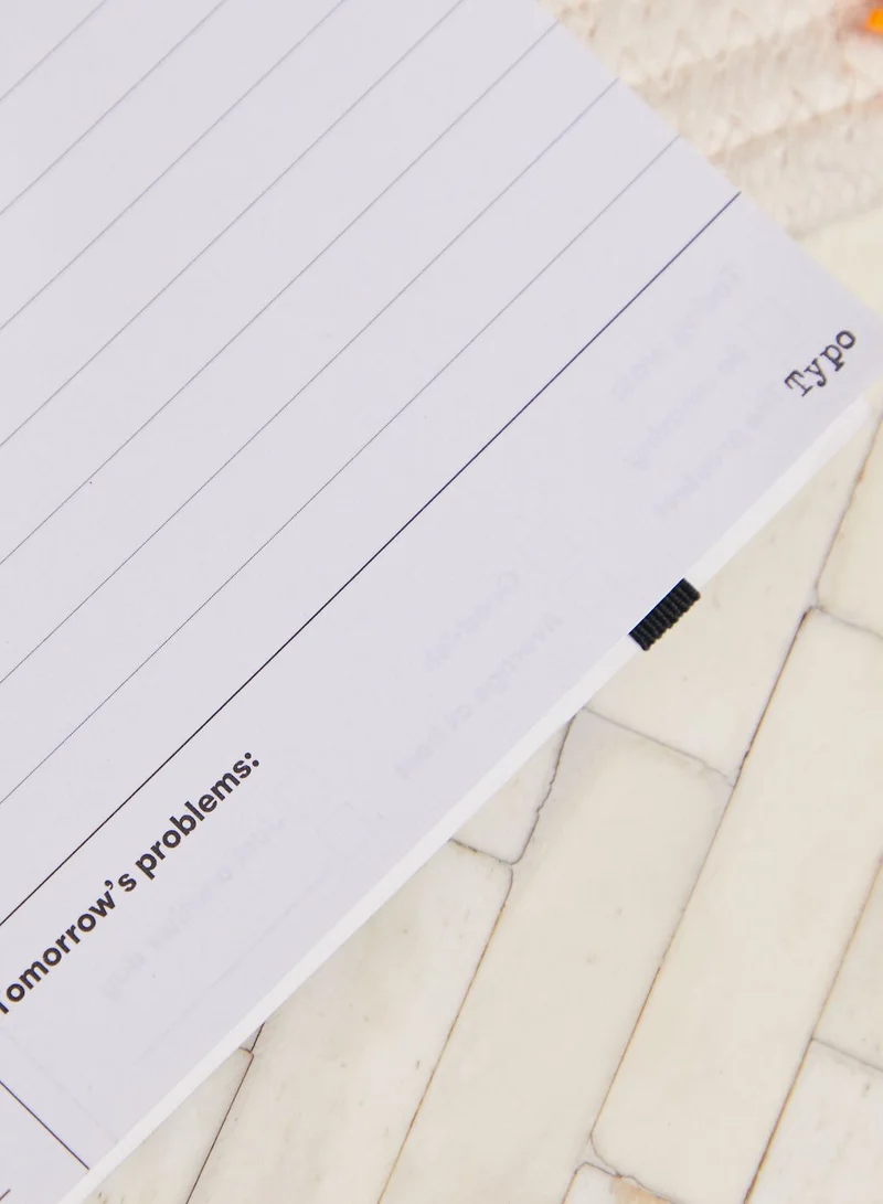 Typo Broke Collagiate A4 Spinout Recycled Notebook