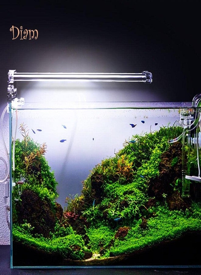 مصباح حوض السمك الكهربائي الكريستالي الشفاف من VAYINATO Rs (اللون: أزرق + أبيض) (S30 - يناسب أحواض السمك حتى 2 قدم) - Image 3