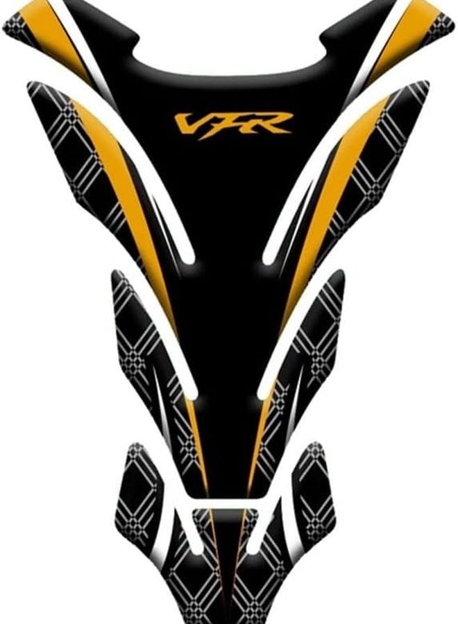 ملصق واقي خزان الوقود للدراجة النارية باللون الأصفر لـ VFR800X VFR800F 2010-2020 - Image 1