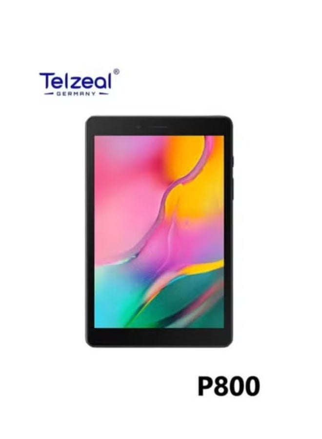 Telzeal P800 Android 12 Tablet 8-Inch – 6GB RAM 256GB ROM – Dual SIM + 5G Wi-Fi Connectivity – Ultra-Fast Performance with 5000mAh Battery – Lightweight Design with Wireless Keyboard – Portable Tablet for Work, Study & Entertainment – Blue - Image 5