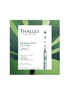 Thalgo Flash Lift Shot Mask - Rejuvenating Anti-Aging Sheet Mask For Visible Lifting And Firmer Skin - 20Ml  - Image 1