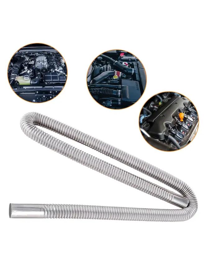 47 24 Inch Stainless Steel Exhaust Pipe For Parking Heater With 2 Clamps - Image 5
