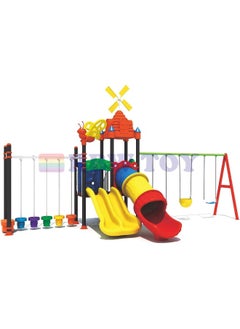 Rainbow Toys The Best Backyard Multifunctional Easy Climber, Outdoor Toys Slide and Swing Sets for Children Activities. Play-Ground Toys Area Size 780x450x340cm. Best Birthday Gift. - pzsku/ZDC50A47D219F955BB453Z/45/_/1721068057/5da2508e-0780-4ff6-863d-eac6bdbc762a