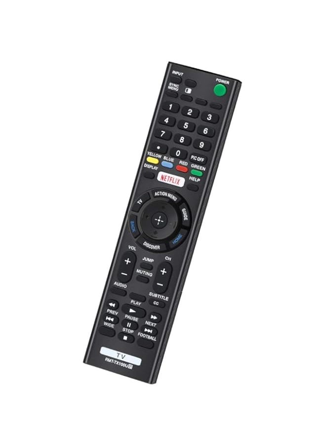 HuHa - CtrlTV Remote for Sony Bravia Smart Remote and Sony Bravia UHD Crystal 4K Smart HDR OLED TVs LCD LED HDTV RMT-TX100U with Netflix XBR KDL Series - Image 1