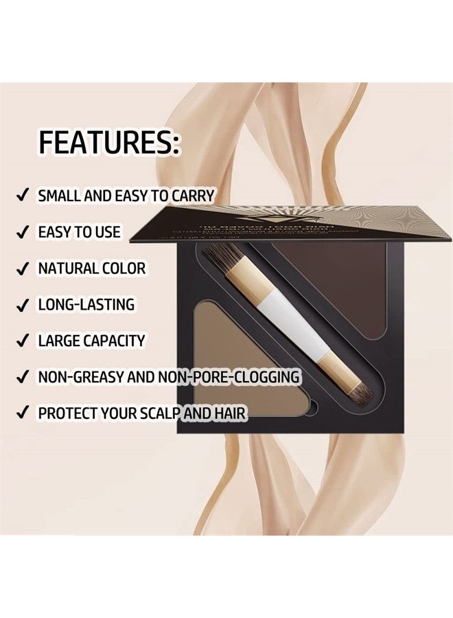 youngfocus Root Touch Up - Root Cover Up Hair Cream, Temporary Hair Color Dye Hairline Creams Instantly Conceals Hair Loss, Cover Greys And Touch Up Highlights, Stain-Proof 48 Hour Durable Durable, Large Capacit - Image 3