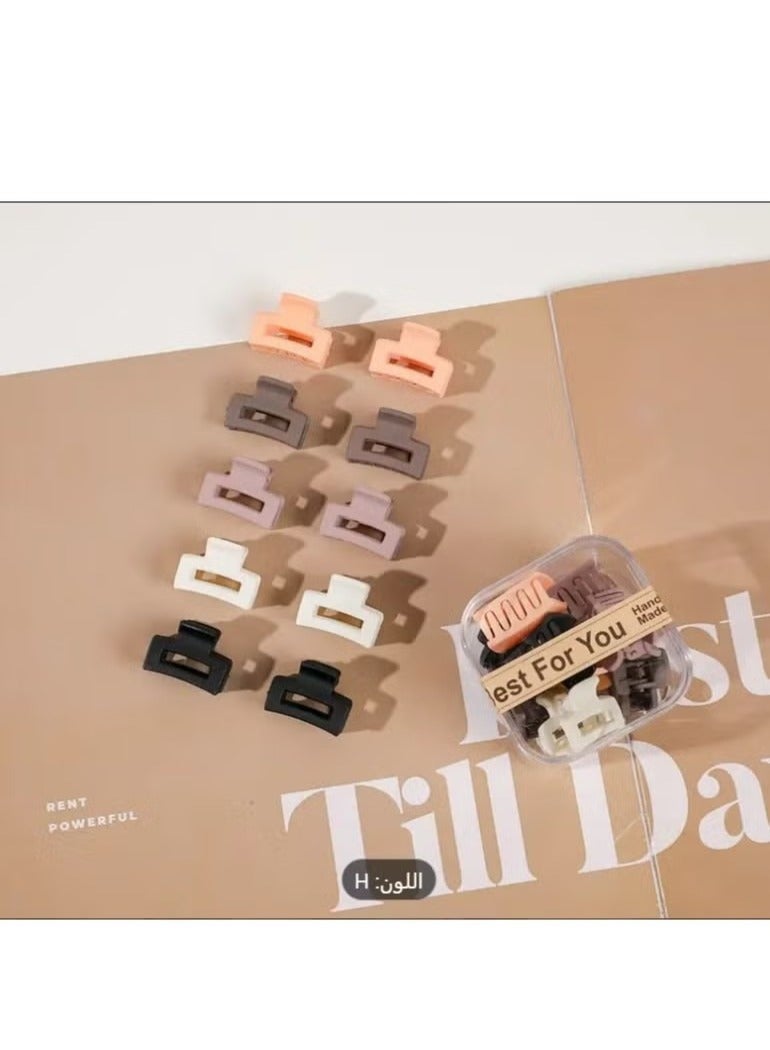 Cute Little Square Hair Clips For Women And Girls - Image 1