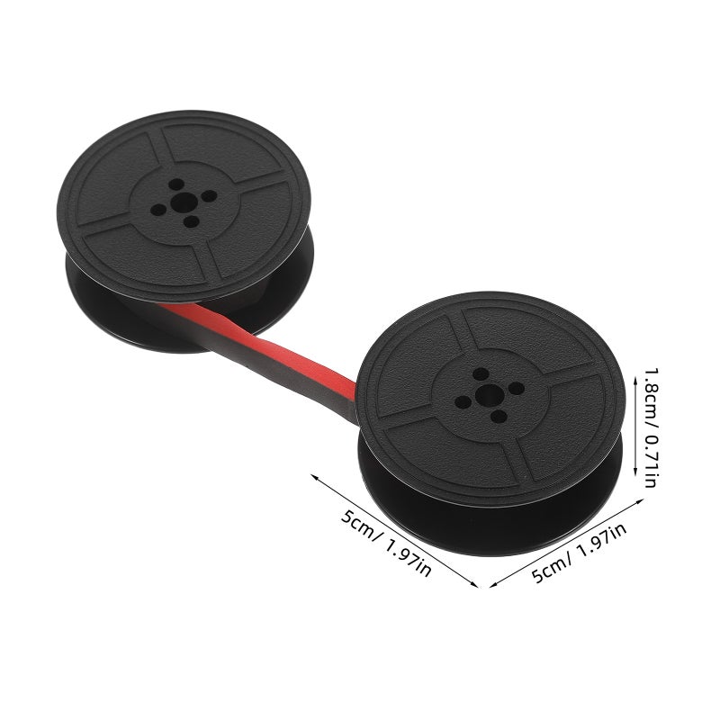 Standard Typewriter Ribbon for Manual Operation, Durable Ink Spool for Offices and Schools - Image 2