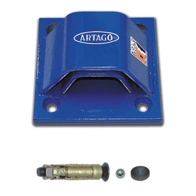 Artago 61 High-End Security Anchor, Double Bridge 6+6, Sold Secure Approved, Special Armored Deepest Bolts, Maximum Strength Steel Tested, Anti Theft for Anchoring Motorcycle to Ground Floor, Wall - Image 4