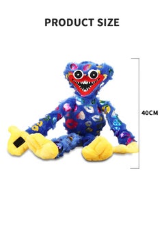 Wuggy Plush Toy, Poppy Playtime Surrounding Doll, Smiling Huggy Wuggy Plush Stuffed Doll Holiday Decoration Gift Monster Horror Game Toys 15.7 Inch Blue - pzsku/ZDC5156D046AE560CBC10Z/45/_/1712733584/4c17498b-9e57-437f-beb7-4e5a60801fa5