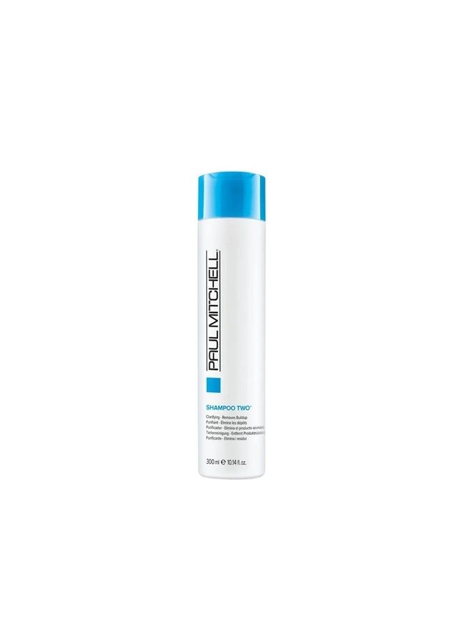 Paul Mitchell Shampoo Two, Clarifying, Removes Buildup, For All Hair Types, Especially Oily Hair 10.14 fl. oz.