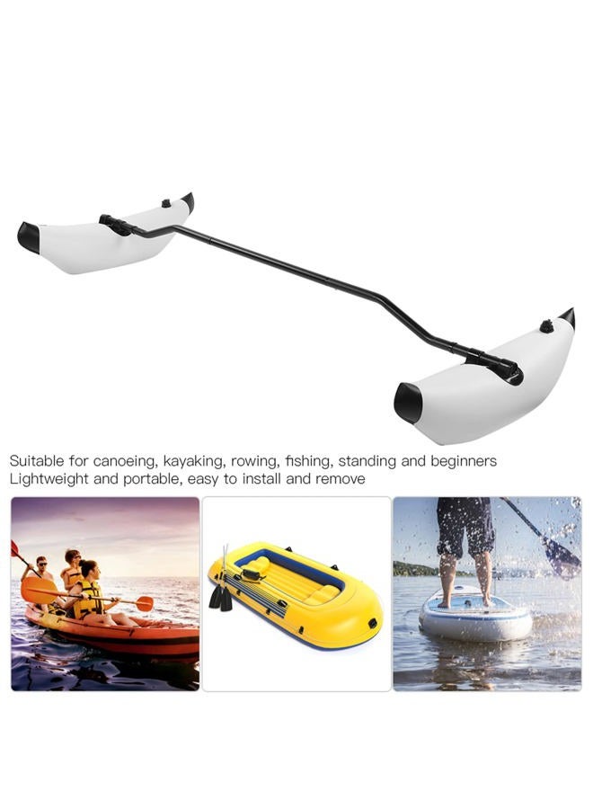 DAUERHAFT Kayak Outrigger Stabilizer,Portable PVC Higher Stability Kayak Outrigger Kit,Three Colours To Choose Inflatable Kayak Stabilizer,Easy To Install,for Floating Balancing Boat - Image 3
