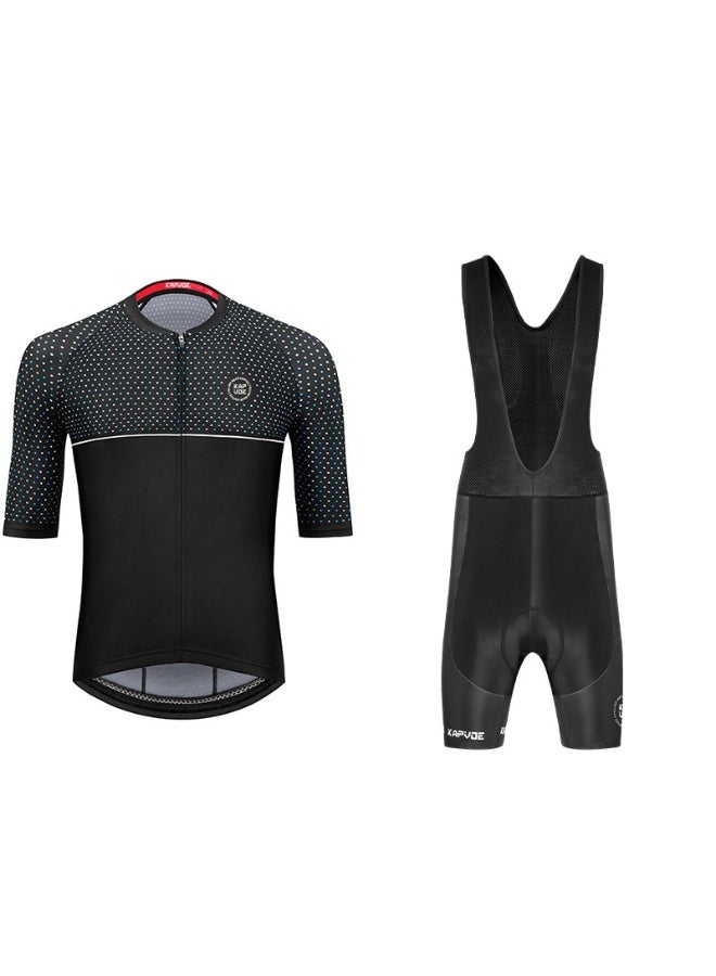 KUYING GR New Summer Outdoor Sunscreen Moisture Absorption Quick Drying Bicycle Women's Cycling Clothing Set - Image 1