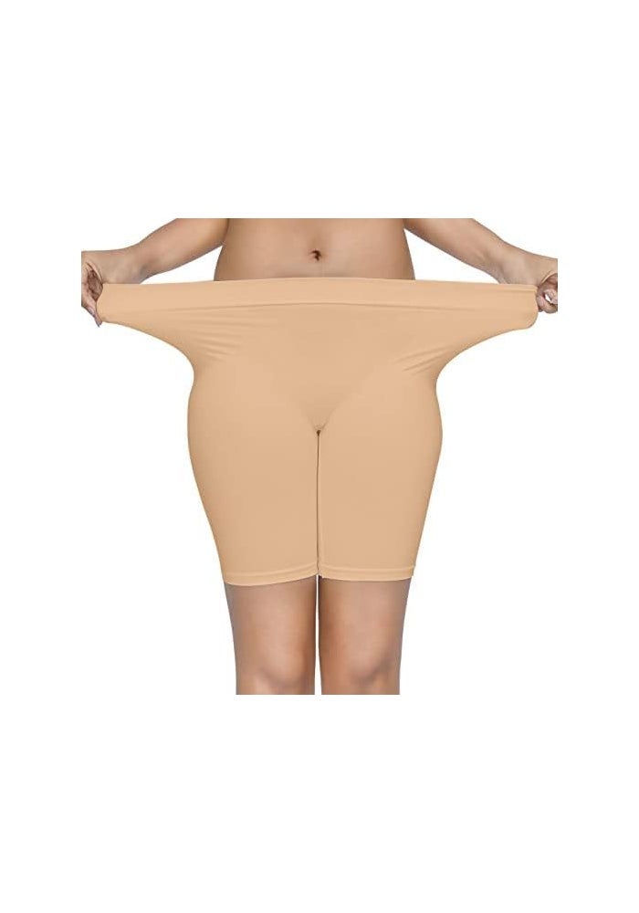 Mysha Women's High Waist Seamless Cycling Shorts - Soft Cotton Spandex Biker Shorts for Yoga and Everyday Wear - Image 3