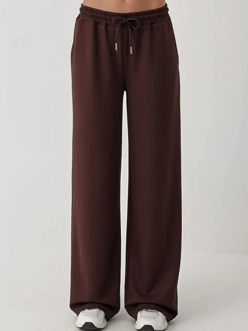 زوبعة بنطلون رياضي واسع الساق من المودال بلمسة ناعمة