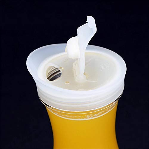 Home-Cart Home-Cart Polycarbonate Plastic Unbreakable Break Resistant Wine Water Juice Soft Drinks Decanter Bottle Jug Carafe with Lid - 1 Litre  - Image 4