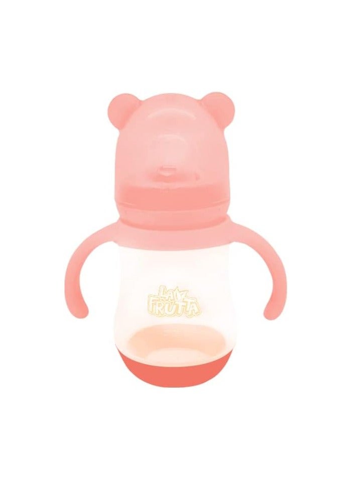 La Frutta La Frutta sippy training cup silicon nipple 180ml pink