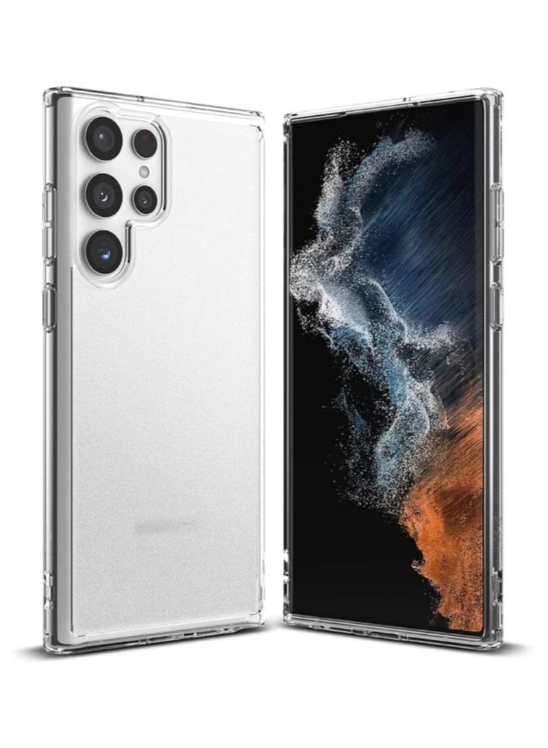 ELTRAZONE Transparent Shockproof TPU Protective Case Cover designed for Samsung Galaxy S22 Case - Image 1