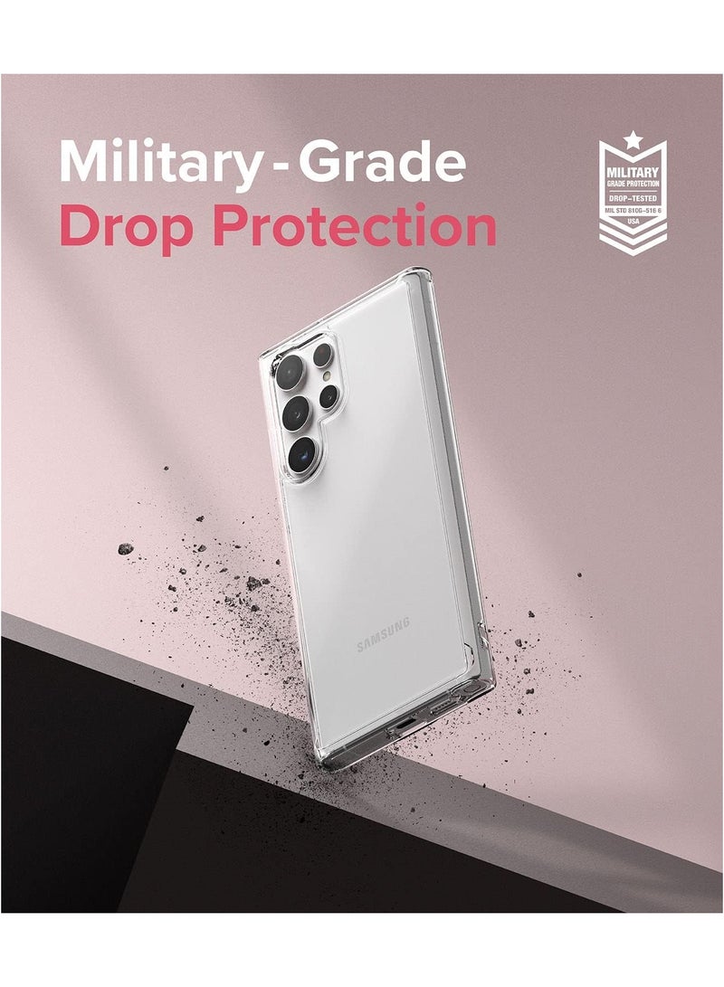 ELTRAZONE Transparent Shockproof TPU Protective Case Cover designed for Samsung Galaxy S22 Case - Image 3