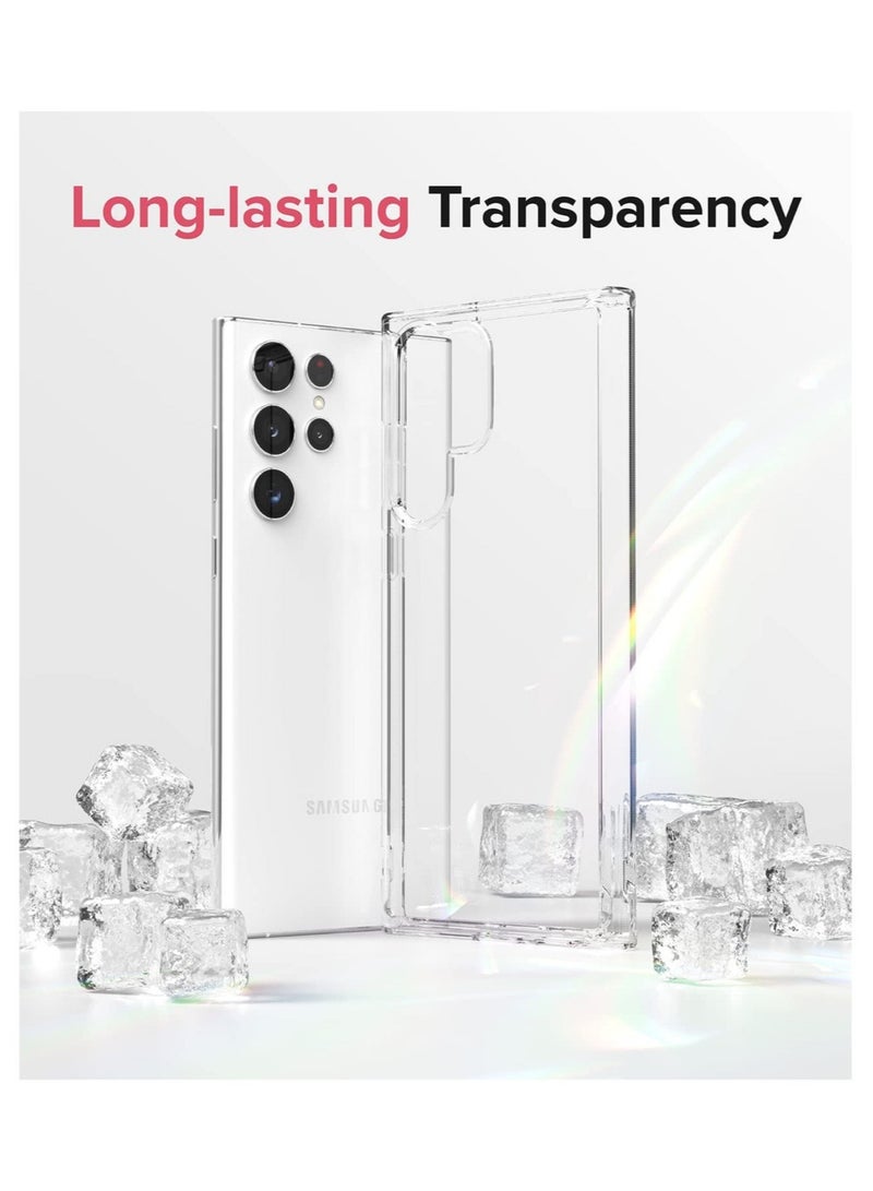 ELTRAZONE Transparent Shockproof TPU Protective Case Cover designed for Samsung Galaxy S22 Case - Image 2