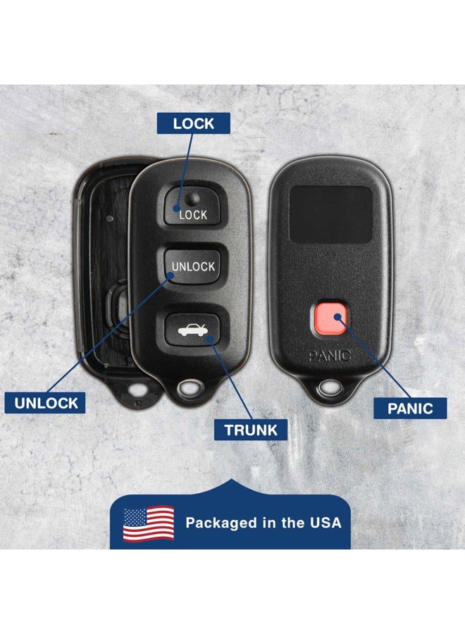 KeylessOption Just the Case Keyless Entry Remote Key Fob Shell - Image 5