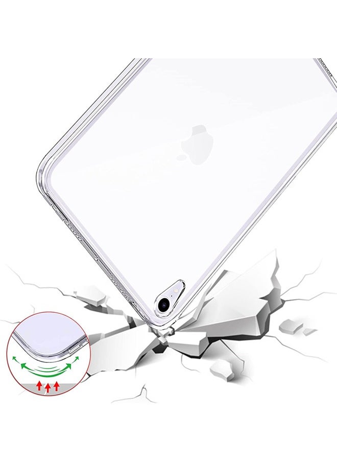 SJet - Case Compatible with iPad Mini (6th 7th Generation) A17 Pro 8.3 inch, Ultra Thin Silicone Shockproof Back Shell Frosted Transparent TPU Protective Cover for A2567/A2568/A2569/A2993/A2995/A2996 - Image 1