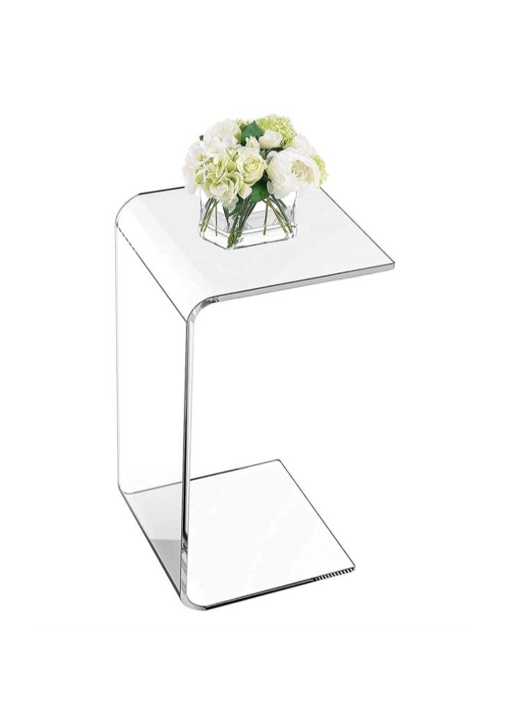 Maxsafe- Premium Quality Sofa Stand, Side Table made with Durable Clear Acrylic with a 8mm thickness can hold up to 2-4kg of weight  - Image 1
