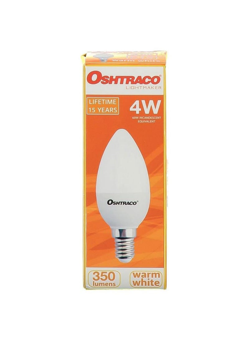 OSHTRACO E14 4W Candle Bulb 