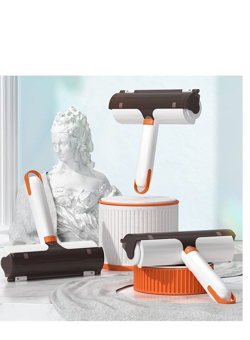 Y&D Pet Hair Remover Roller for Furniture, Dog & Cat Fur with Self-Cleaning Base, Efficient Animal Removal Tool, Perfect Carpet, Car Seat, Couch - Image 2