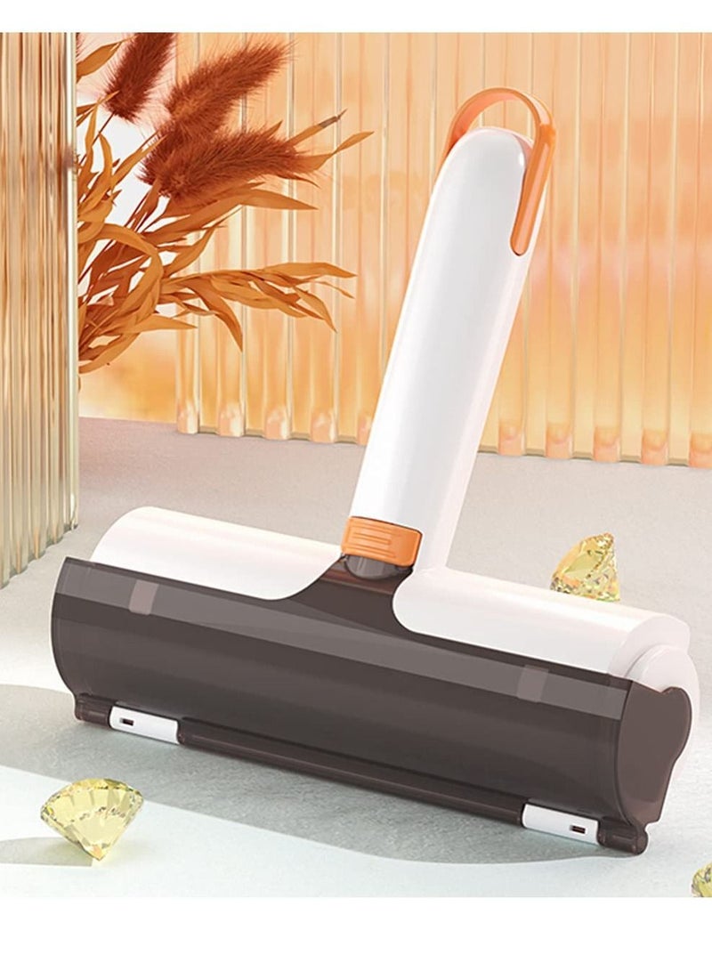 Y&D Pet Hair Remover Roller for Furniture, Dog & Cat Fur with Self-Cleaning Base, Efficient Animal Removal Tool, Perfect Carpet, Car Seat, Couch - Image 1