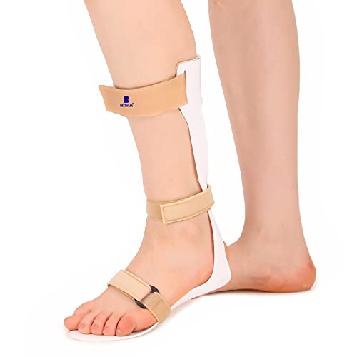 BELTWALA AFO Foot Drop Splint | Ankle & Foot Support Brace for Common Peroneal Nerve Palsy, Hemiplegia & Neurological Conditions | Polypropylene with Velcro Closure (Left, Large, Size 9-10) - Image 2