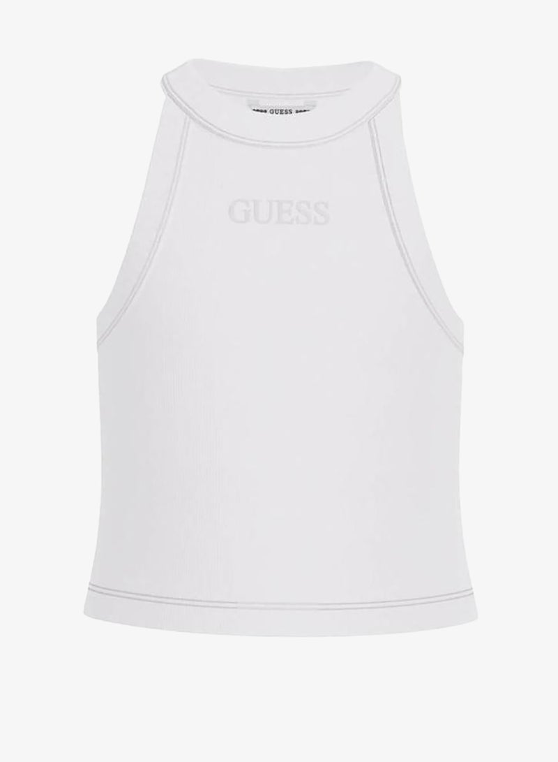 GUESS Youth Sleeveless Crop Top - Image 1