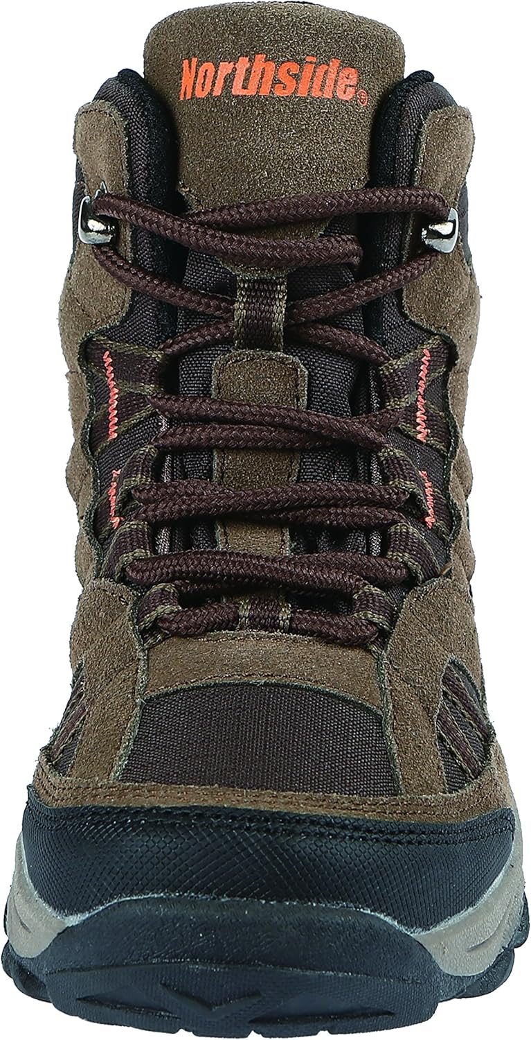 Northside Unisex Rampart MID Waterproof Hiking Boot, Brown, 1 Medium US Little Kid - Image 3