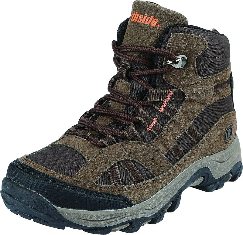 Northside Unisex Rampart MID Waterproof Hiking Boot, Brown, 1 Medium US Little Kid - Image 1