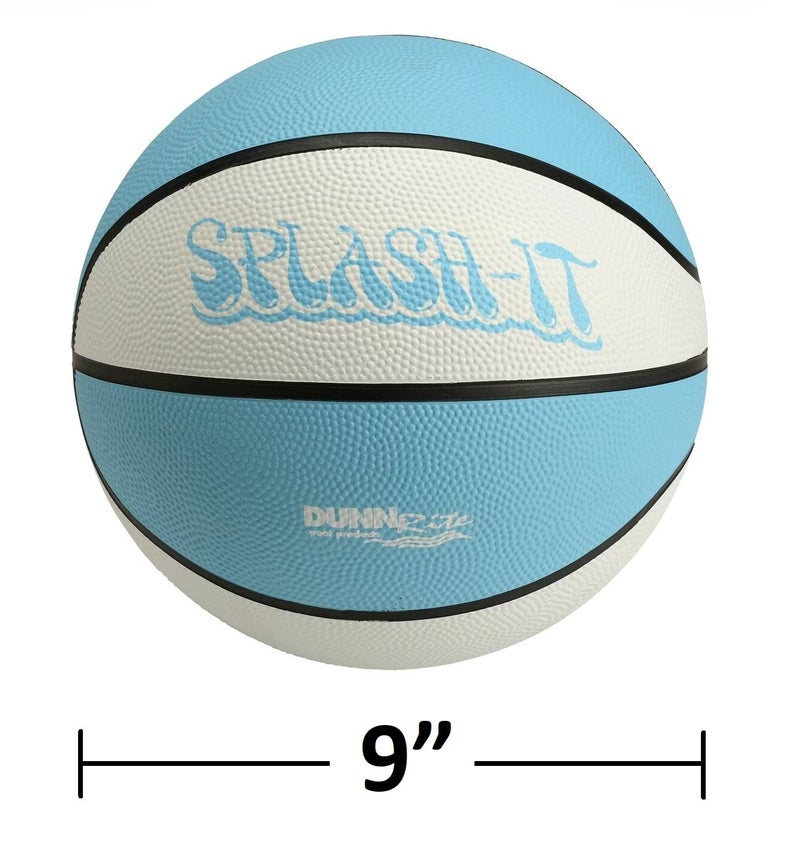DUNNRITE Products 9" Diameter Regulation Aqua B110 Pool and Lake Water Basketball, Waterproof - Image 3