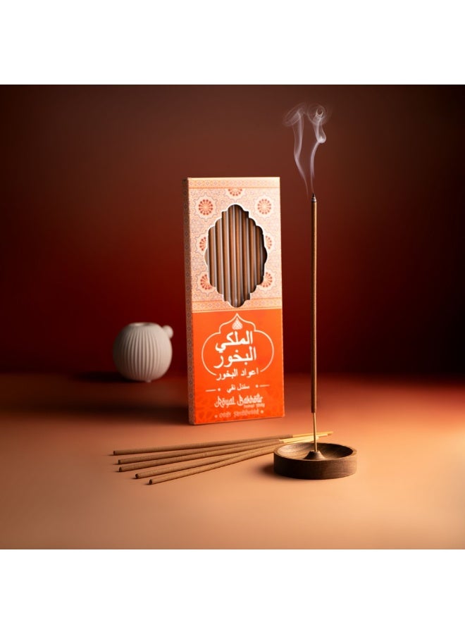 Royal Bakhour Premium Incense Sticks – Luxury Oud Fragrance Incense – Long Lasting Bakhour Aroma Sticks for Relaxation, Meditation & Air Freshening, 12 Sticks - Oudh Sandalwood - Image 3