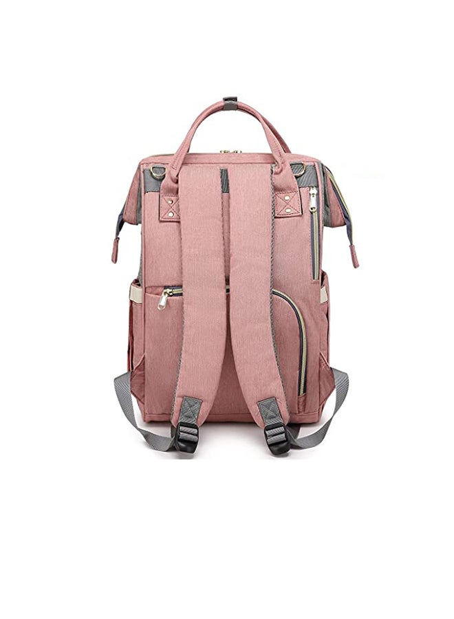 Alyashmac Comfortable And Breathable Inner Lining Baby Diaper Bag With USB Charging Pot and Detachable Straps - Image 2