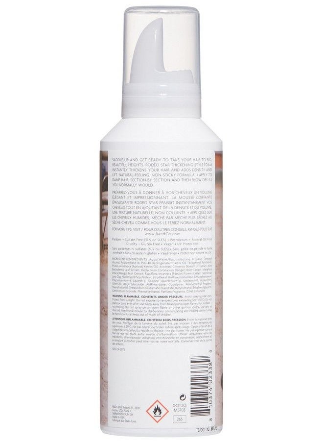 R+Co - Rodeo Star Thickening Foam | Dramatic Volume + Lift + Nonsticky Formula | Vegan + Crueltyfree | 5 Oz - Image 1