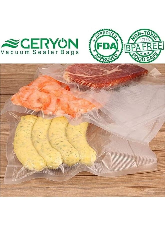 Set of 3 transparent vacuum bags 20 x 500 cm, food-grade vacuum-sealed storage bags, 19 silk thickness, high quality - Image 2