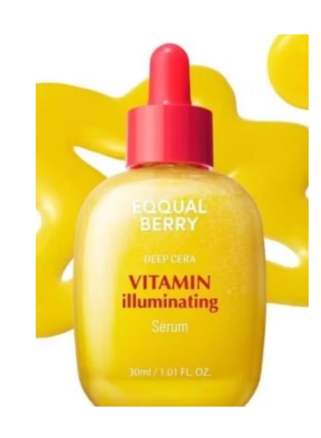 إيكوالبيري Eqqualberry Vitamin C Serum مع 15 ٪ مستخلص Acerola و 5 ٪ niacinamide | مجمع حمض السيراميد هيالورونيك لإصلاح الحاجز والترطيب العميق (30 مل/1.01 أوقية) - Image 1